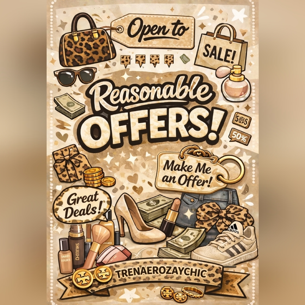 🛍OPEN TO REASONABLE OFFERS!